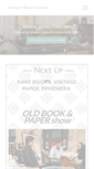 Mobile Screenshot of antiqueshowscanada.com